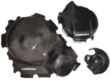 SET 3x Limadeckel, Wasserpumpe, Kupplungsdeckel Protektor SUZUKI GSXR600 GSXR750 K6 K7 2006 - 2007