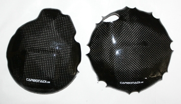 SET 2x Lichtmaschine Kupplung Protektor SUZUKI TL1000 + CAGIVA RAPTOR CARBON
