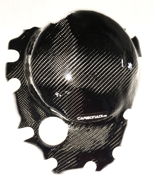 Kupplungsdeckel - Protektor LANG  KAWASAKI ZX10R 2011 2024 CARBON KUPPLUNGSDECKEL