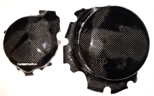 SET 2x LIMADECKEKEL KUPPLUNGSDECKEL SUZUKI HAYABUSA 1999 2020 GSX1300R 197PS
