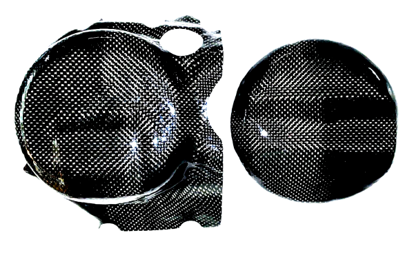 Generator + cluts cover protectors HONDA VFR750 RC24/1 85-87 2x KUPPLUNGSDECKEL + LIMADECKEL CARBON PROTECTOR
