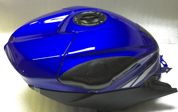 Tank-Protektoren SET Yamaha R6 2006-2007 RJ11 CARBON