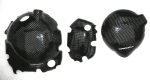 SET KAWASAKI KLE1000 VERSYS 11-24 3x CARBON KUPPLUNGSDECKEL LIMADECKEL ZÜNDUNGSDECKEL